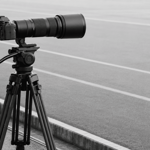 appareil photo sur un trépied